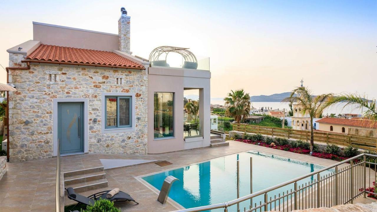 Superior Villa Kleanthi Stalós Exteriör bild